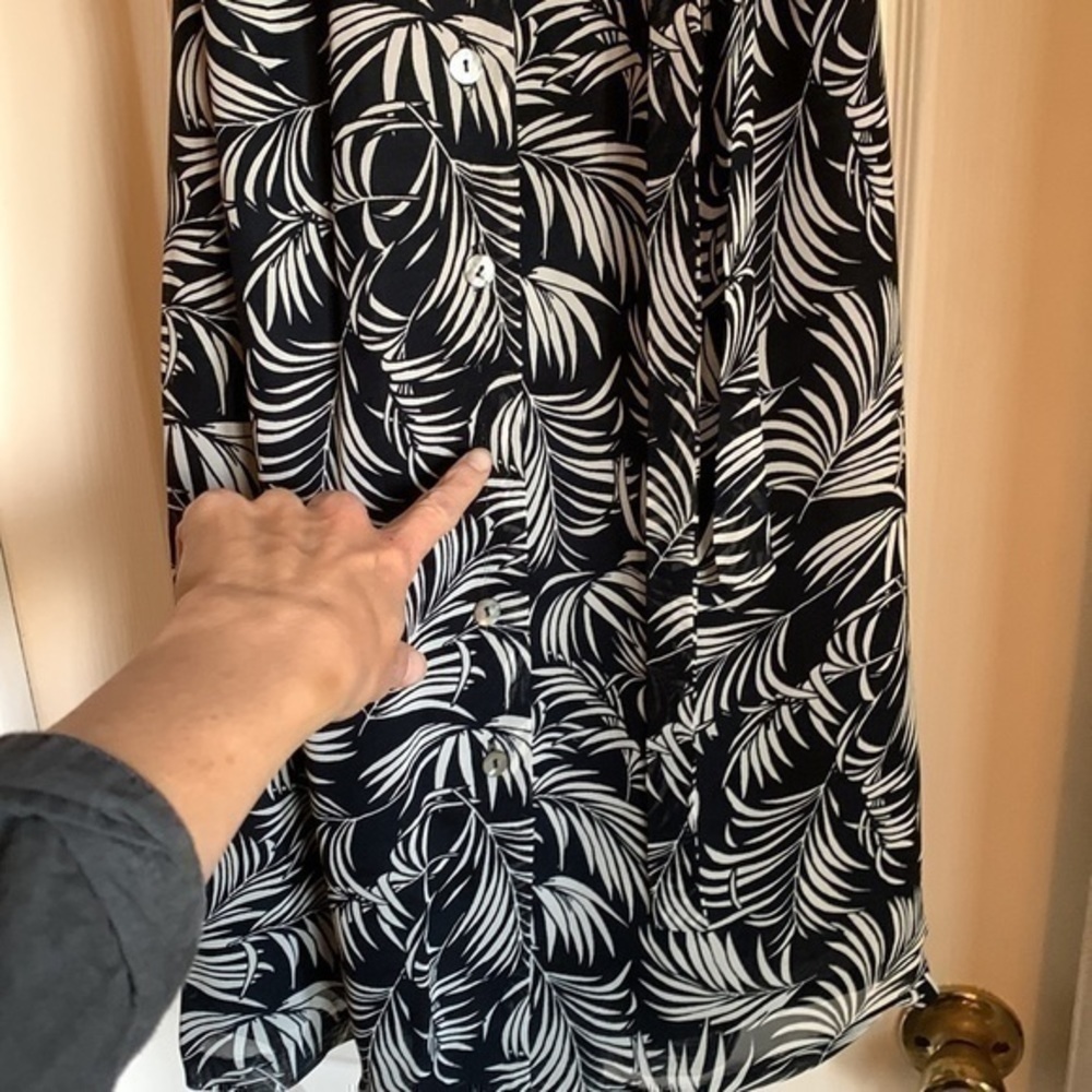 EUC Harold’s Vintage Y2K rayon shirt dress - Picture 4 of 5